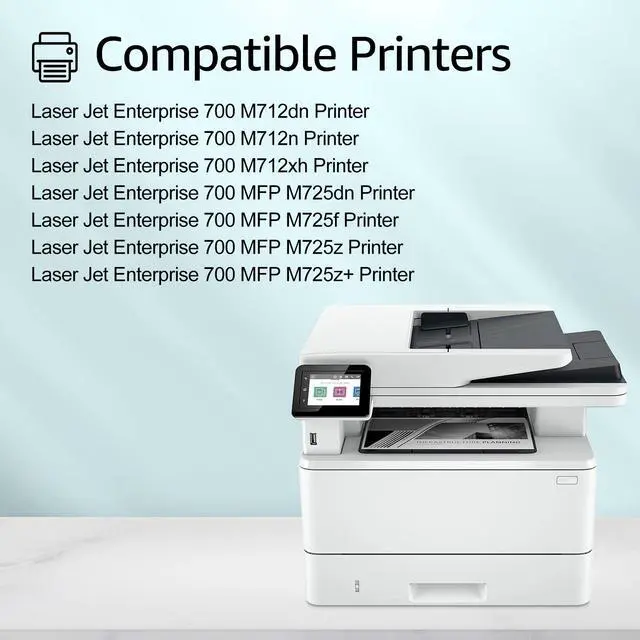 Alt view image 2 of 7 - GREENCYCLE CF214A Compatible Toner Cartridge Replacement for HP CF214A 14A Cartridge use for Laser Jet Enterprise 700 M712 M712dn MFP M725 M725dn M725f M725z M725z+ Printer(1 Pack,Black)