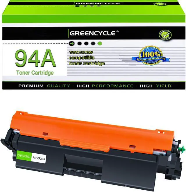 Main image of greencycle 94A Toner Cartridge Replacement Compatible for HP 94A CF294A Black Toner Cartridge Laser Jet Pro MFP M148dw M148fdw M118dw M118 M149fdw(1Pack)