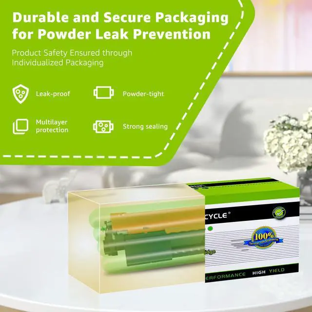 Alt view image 4 of 6 - greencycle 94A Toner Cartridge Replacement Compatible for HP 94A CF294A Black Toner Cartridge Laser Jet Pro MFP M148dw M148fdw M118dw M118 M149fdw(1Pack)