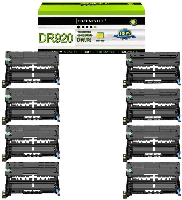 Main image of greencycle 8 Pack DR920 Compatible Drum Unit Replacement for DR-920 Drum Compatible with Brother HL-L5210DN HL-L5215DW HL-L6210DW HL-L6210DWT DCP-L5510DN MFC-L5710DN Printer (High Yield,Black)