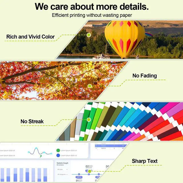 Alt view image 4 of 7 - greencycle 2 Pack 125A CB543A Magenta Compatible Toner Cartridge Replacement for HP 125A CB543A Toner Works on Color Laser Jet CM1312 MFP CP1215 CP1515n CP1518ni Series Printer
