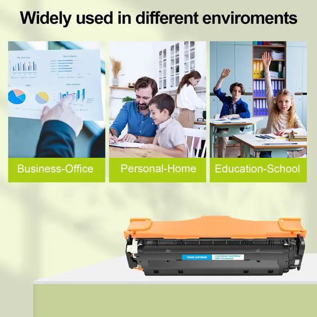 Alt view image 7 of 7 - greencycle 1 Pack 305A Cyan Compatible Toner Cartridge Replacement for HP 305A CE411A Toner work with Laser jet Pro 400 Color M451nw M451dw M451dn MFP M475dn M475dw M375nw Printer