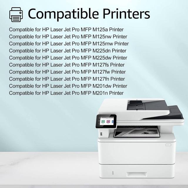 Alt view image 2 of 7 - greencycle CF283X Compatible Toner Cartridge Replacement for HP 83X CF283X Black Cartridge Laserjet Pro M201 M201dw M201n MFP M225 M225dn M225dw M225rdn Laser Printers (1Pk)