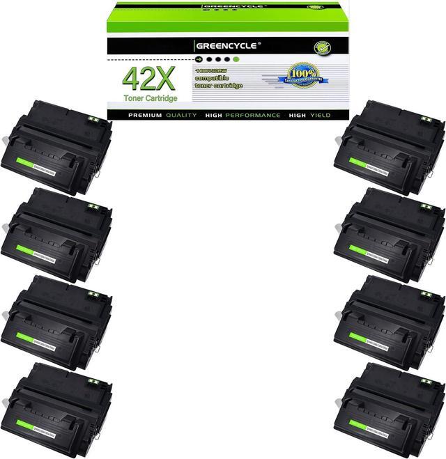 Main image of greencycle Q5942X Compatible Toner Cartridge Replacement for HP 42X Q5942X Black Cartridge Laserjet 4250 4250dtn 4250dtnsl 4250n 4250tn 4350 4350dtn 4350dtnsl 4350n 4350tn Printer (8Pk)