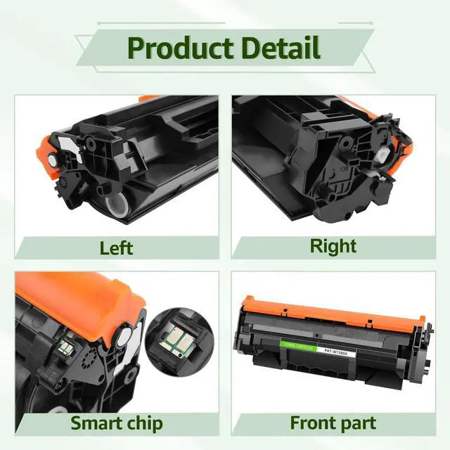Alt view image 6 of 7 - greencycle W1380A [with Chip] Compatible Toner Cartridge Replacement for HP 138A W1380A 138X W1380X Black Cartridge Laser Jet Pro 3001dw 3001fdw MFP 3101fdw Series Printer (10Pk)