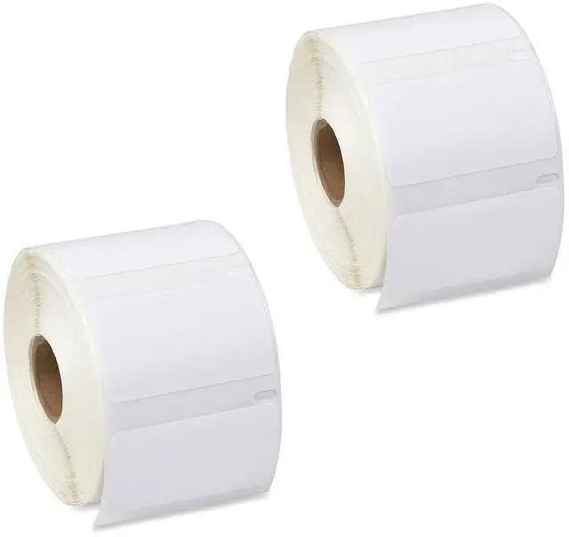 Main image of GREENCYCLE 2 Roll Compatible for Dymo 30334 2-1/4" x 1-1/4" White Multipurpose Medium Address Shipping Label for Labelwriter 450, 4XL & Zebra Desktop Printers 1000 Labels/Roll, NOT FIT 550 & 5XL