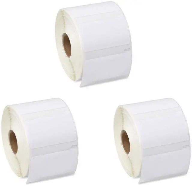 Main image of GREENCYCLE 3 Roll Compatible for Dymo 30334 2-1/4" x 1-1/4" White Multipurpose Medium Address Shipping Label for Labelwriter 450, 4XL & Zebra Desktop Printers 1000 Labels/Roll, NOT FIT 550 & 5XL