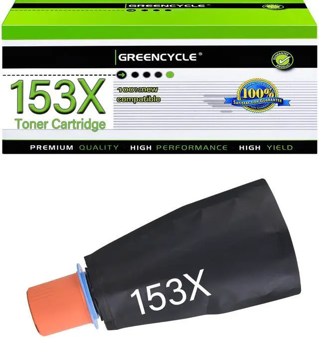Main image of GREENCYCLE W1530X Compatible Toner Cartridge Replacement for HP W1530X 153X Toner Cartridge use for Laser jet Tank 1504 1504w 2504 2504dw MFP 2604dw 2606 2606dw Printer(1 Pack,Black)