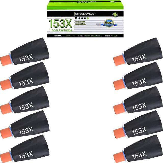 Main image of greencycle 153X Compatible Black Toner Reload Kit Replacement for HP W1530X for Laserjet Tank 2504dw, Laserjet Tank MFP 2604sdw 1504 1504w 2504 1604 1604w 2604 2604dw 2606 2606dw (10PC)