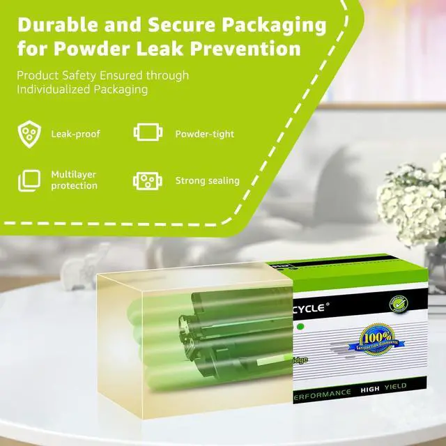 Alt view image 5 of 7 - Greencycle C4129X Compatible Toner Cartridge Replacement for HP C4129X 29X Toner Cartridge use for Laser Jet 5000 5000n 5000dn 5000gn 5100 5100tn 5100dtn Printer(6 Pack,Black)