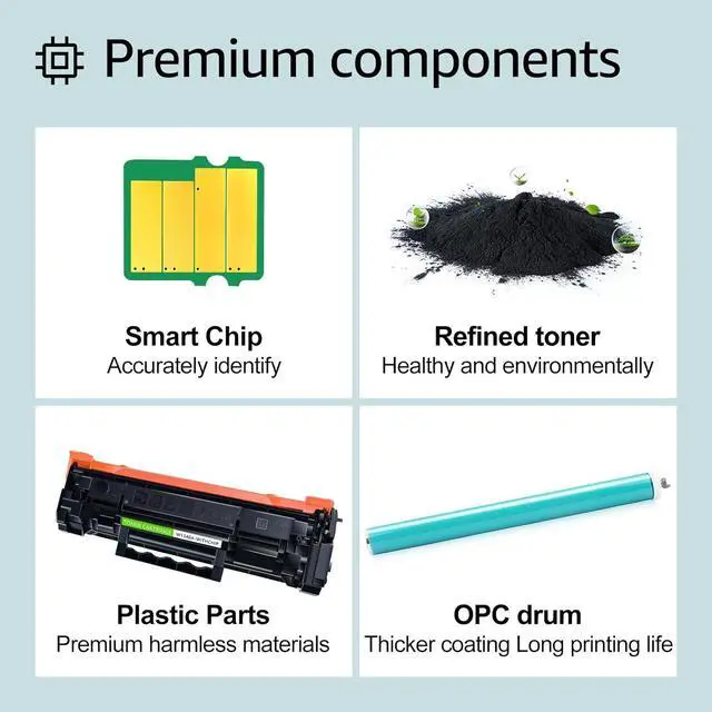 Alt view image 4 of 7 - Greencycle W1340A WITH CHIP Compatible Toner Cartridge Replacement for HP W1340A 134A Toner Cartridge use for Laser Jet Pro M209dw MFP M234dw M234sdn M234dw(6 Pack,Black,with chip)