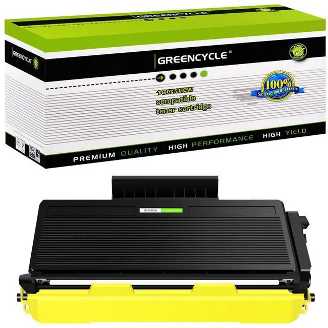 Main image of greencycle 1 Pack Compatible Toner Cartridge Replacement for Brother TN580 TN650 TN-580 TN620 TN-650 Toner use with HL-5340d 5250DN hl-5370DW MFC-8660DN 8680dn 8480dn DCP-8060 8065DN 8085dn Printer