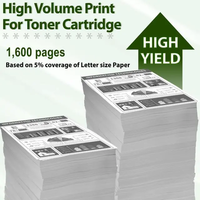 Alt view image 3 of 7 - greencycle PB-211 Replacement Compatible for Pantum PB211 PB-211E PB211EV Black Toner Cartridge use for P2500W P2200 M6500NW M6550NW M6600NW P2502W M6552NW M6602NW Printer Ink Cartridge (4PCS)
