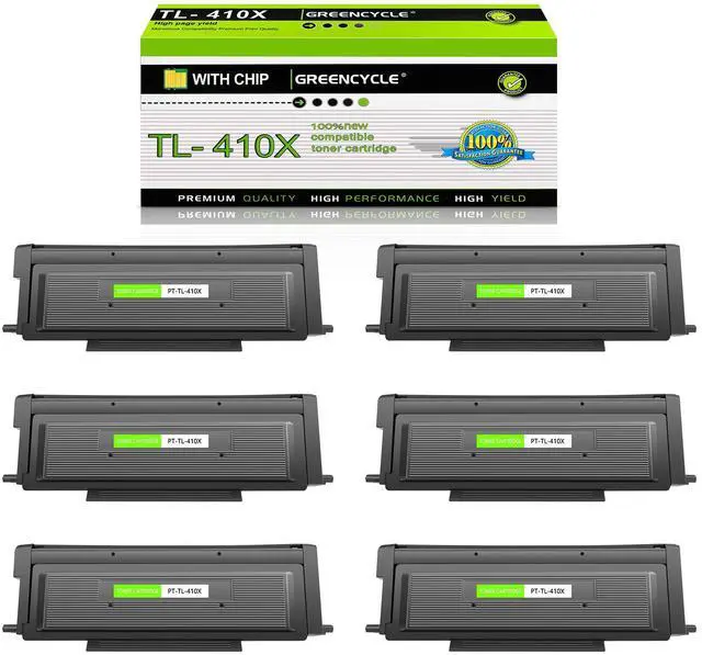 Main image of greencycle TL-410X Compatible for Pantum TL-410X TL-410H Black Toner Cartridge TL-410 Pro Ink Cartridge use for P3012DW P3302DW P3302DN M7202FDW M7102DW M7102DN M6802FDW M6702DW M6800FDW (6PCS)