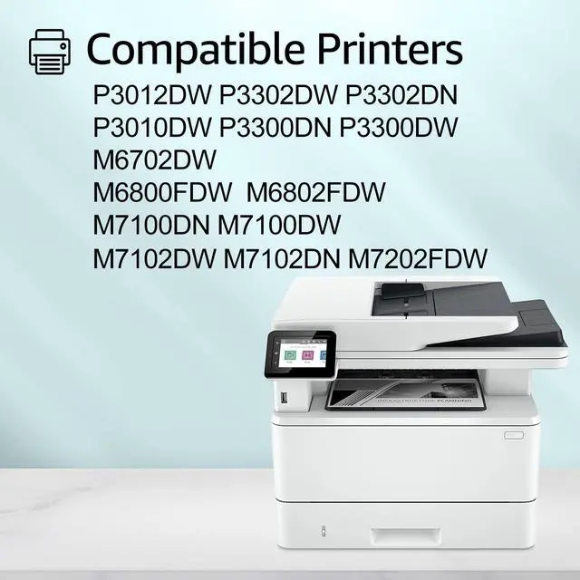 Alt view image 2 of 6 - greencycle TL-410X Compatible for Pantum TL-410X TL-410H Black Toner Cartridge TL-410 Pro Ink Cartridge use for P3012DW P3302DW P3302DN M7202FDW M7102DW M7102DN M6802FDW M6702DW M6800FDW (4PCS)