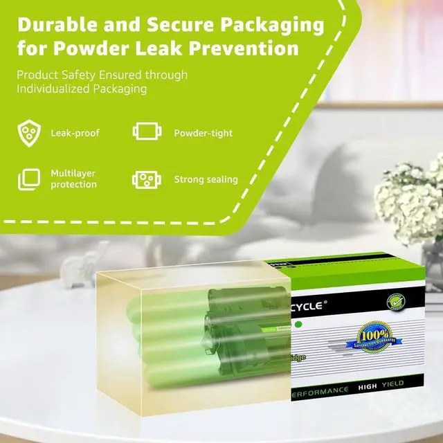 Alt view image 4 of 7 - greencycle 1 Pack Compatible for CE390X 90X Black Toner Cartridge Replacement for Laserjet Enterprise M602n M603n M603xh Series Printer