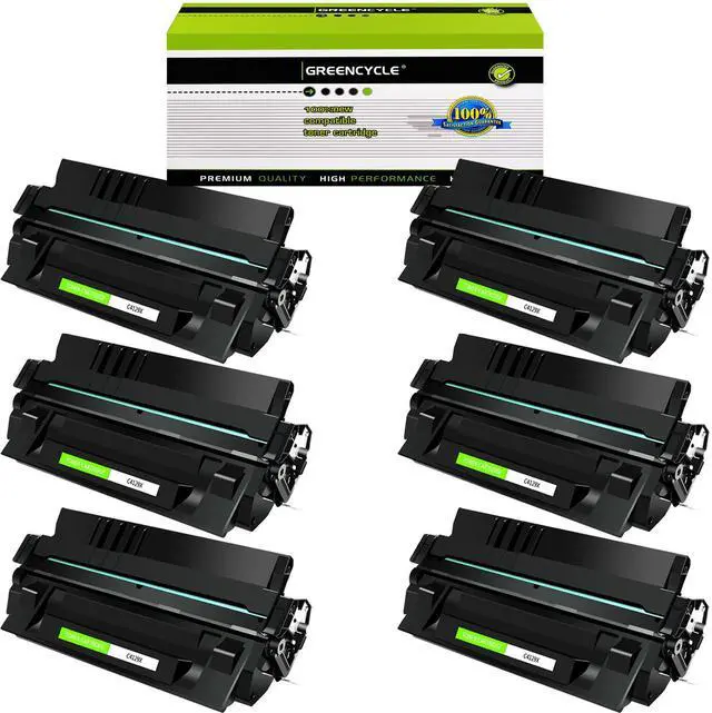 Main image of GREENCYCLE 10000 Pages High-Yield Toner Cartridge Replacement Compatible for HP 29X C4129X Use in Laser jet 5000 5000n 5000dn 5000gn 5100 5100tn 5100dtn Printer (Black, 6-Pack)