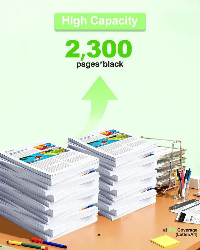 Alt view image 3 of 6 - GREENCYCLE High-yield Compatible Toner Cartridge Replacement for HP 05A CE505A work with Laser Jet P2030 P2035 P2035N P2050 P2055 P2055d P2055dn P2055x Printer (Black, 2-Pack)