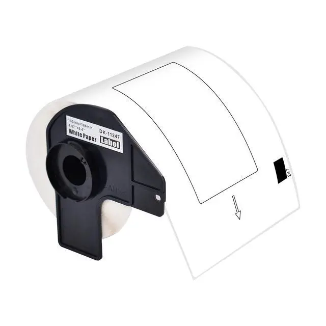 Alt view image 5 of 5 - GREENCYCLE 3 Roll Compatible for Brother DK-1247 DK1247 Die-Cut Large Shipping White Paper Labels 4.07x 6.4'' 103mm x 164 mm for QL-1050 QL-1060N QL-1100 QL-1110NWB, 180 Labels/Roll