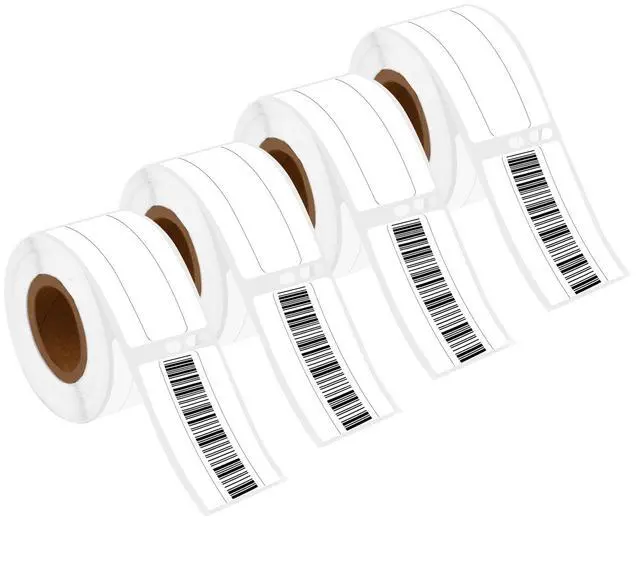 Main image of GREENCYCLE 4 Roll /16" x 3-7/16" File Folder Labels Compatible for 30327 LW 1-Up White Paper Labels for LabelWriter 450 Duo, 4XL, 400 Printers, 130 Labels/Roll, NOT FIT 550 & 5XL