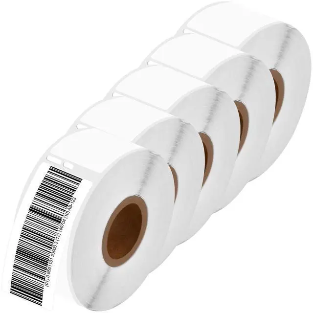 Main image of GREENCYCLE 5 Rolls Compatible for Dymo 30320 LW Address Labels Multi Purpose Shipping & Barcode Labels 1-1/8 x 3-1/2 (28mm x 89mm) White for Labelwriter Printers, 260 Labels/Roll, NOT FIT 550 & 5XL