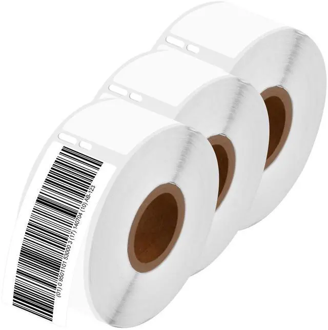 Main image of GREENCYCLE 3 Rolls Compatible for Dymo 30320 LW Address Labels Multi Purpose Shipping & Barcode Labels 1-1/8 x 3-1/2 (28mm x 89mm) White for Labelwriter Printers, 260 Labels/Roll, NOT FIT 550 & 5XL