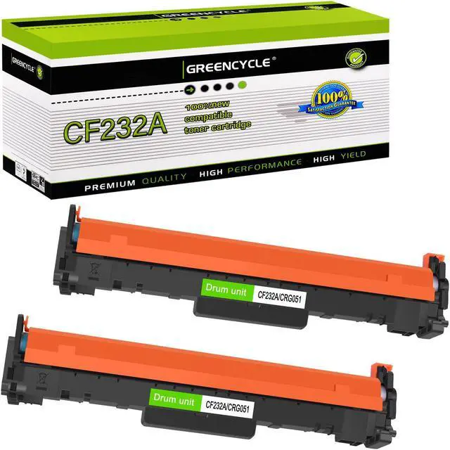 Main image of greencycle Compatible 32A Replacement for HP 32A Drum Unit CF232A use for Laser jet Pro M203d M203dn M203dw M227fdw M227fdn M227sdn M148dw M148fdw M118dw Printer (2-Pack)