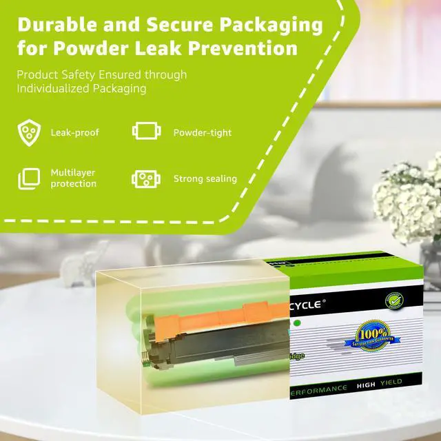 Alt view image 7 of 7 - GREENCYCLE 4 PK TN227 Compatible Toner Cartridge Replacement for Brother TN-227 TN223 to use with HL-L3290CDW HL-L3210CW MFC-L3750CDW MFC-L3710CW printer (1 Black,1 Cyan,1 Yellow,1 Magenta)