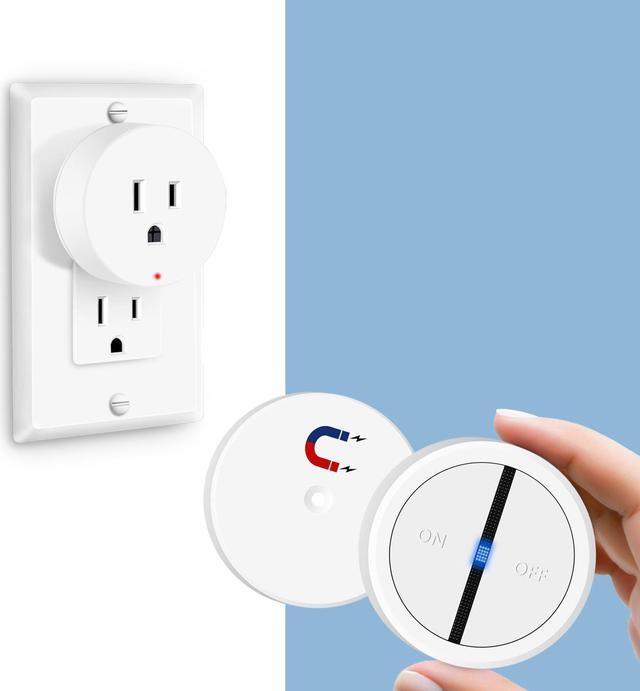 Main image of Garbage Disposal Wireless Switch Kit, Greencycle Portable Remote Control Outlet,Garbage Disposal Switch with Magnetic, Remote Control Outlet,No Drilling On Sink,15A 4000V Anti-Surge 500 Feet RF Range