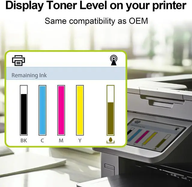 Alt view image 7 of 7 - greencycle 2 Pack TN221 Compatible Black Toner Cartridge Replacement for Brother TN221K TN-221 TN221BK Work with HL-3170CDW HL-3140CW HL-3180CDW MFC-9130CW MFC-9330CDW Laser Printer - High Yield