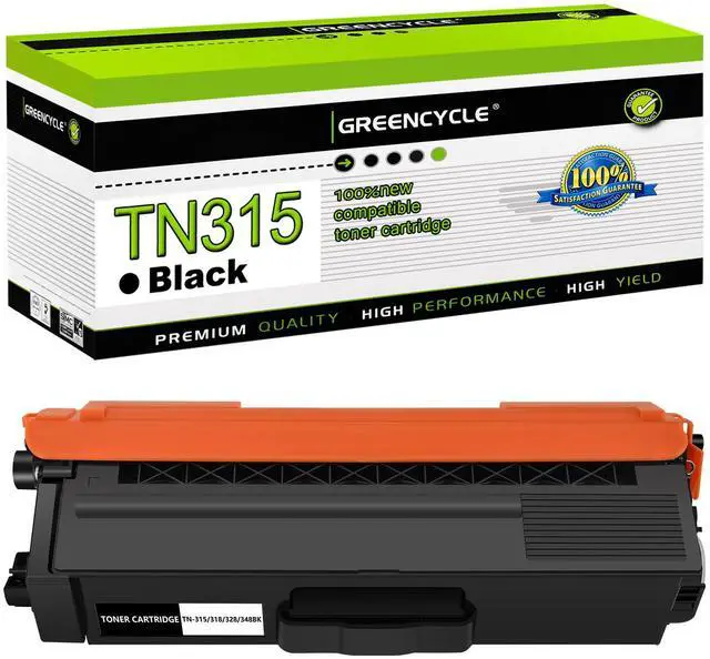 Main image of GREENCYCLE TN315 Black Toner Cartridge Compatible for Brother TN-315 TN315BK TN-315BK HL-4150cdn/4570cdw/4570cdwt MFC-9460cdn