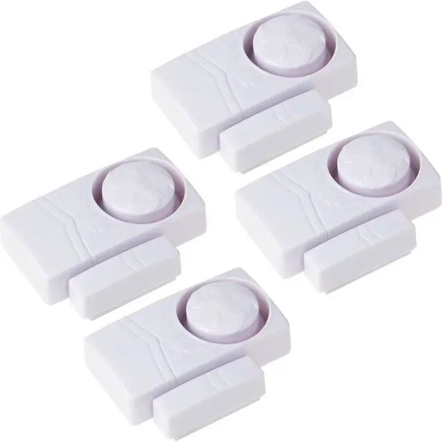 Main image of GREENCYCLE 4 Set Wireless Entry Home Door Window Burglar Alarm Safety Security Burglar Alert System Magnetic Sensor Emergency Doorbell Chime