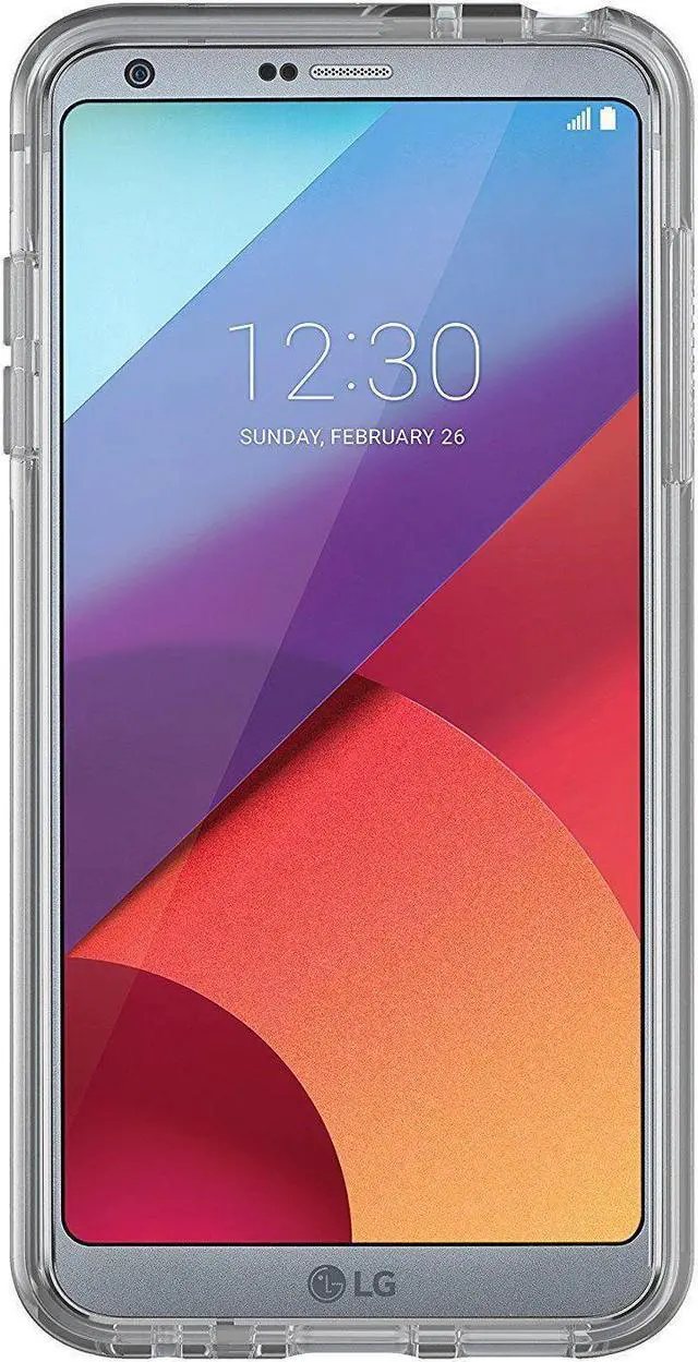 Alt view image 5 of 10 - OtterBox Symmetry Series Case for LG G6 & Belt Clip - Clear