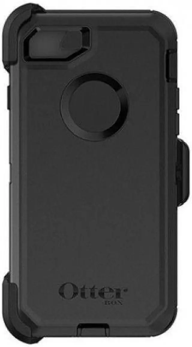 Alt view image 15 of 20 - OtterBox DEFENDER SERIES Case for iPhone 7 (ONLY) - Retail Packaging - BLACK