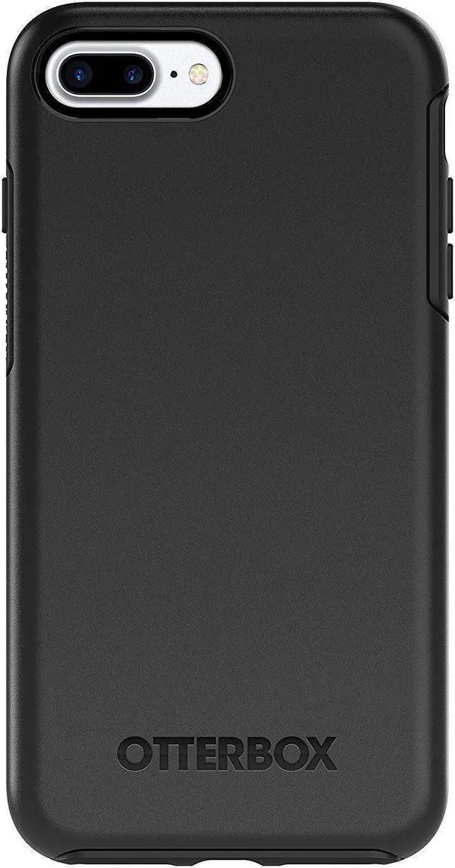 Alt view image 9 of 14 - OtterBox SYMMETRY SERIES Case for iPhone 7 Plus (ONLY) - Retail Packaging - BLACK