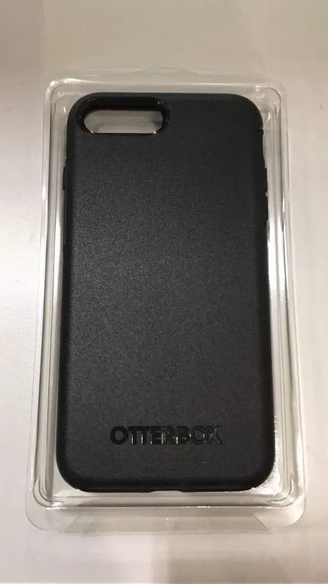 Alt view image 4 of 14 - OtterBox SYMMETRY SERIES Case for iPhone 7 Plus (ONLY) - Retail Packaging - BLACK