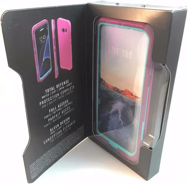 Alt view image 11 of 16 - Lifeproof FRE SERIES Waterproof Case for Samsung Galaxy S8 Plus - Twilights Edge Pink