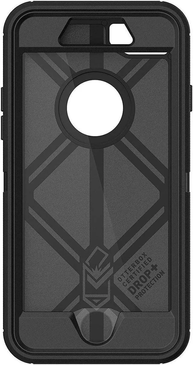 Alt view image 17 of 20 - OtterBox DEFENDER SERIES Case for iPhone 7 (ONLY) - Retail Packaging - BLACK