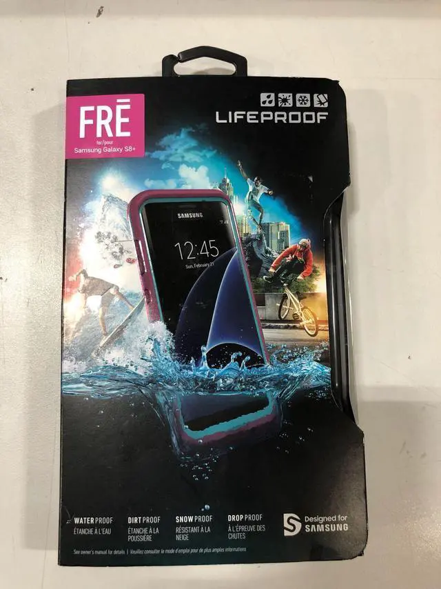 Alt view image 5 of 16 - Lifeproof FRE SERIES Waterproof Case for Samsung Galaxy S8 Plus - Twilights Edge Pink