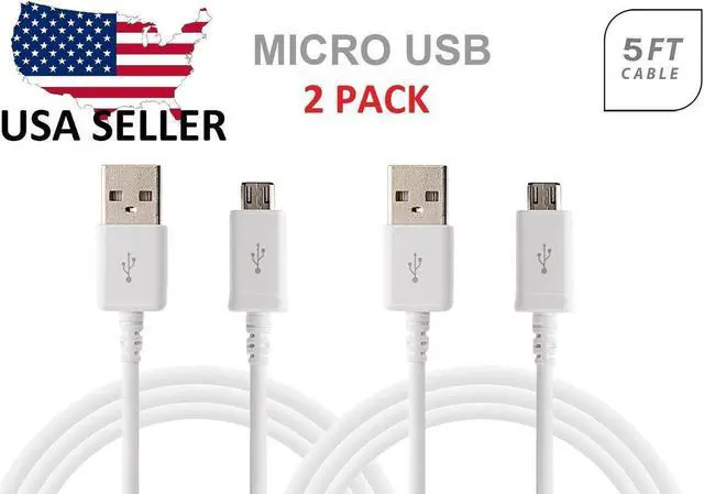 Alt view image 6 of 13 - OEM Samsung 5 Foot Micro USB Charging Data Cable - White (ECB-DU4EWE)