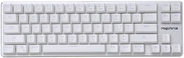 Alt view image 5 of 7 - Magicforce Smart 68 Keys Non-Backlit USB Mechanical Gaming Keyboard
