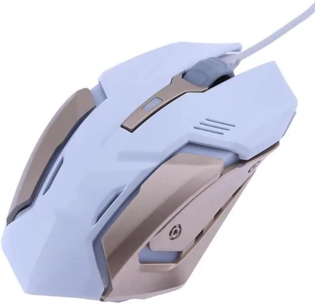 Alt view image 2 of 6 - New Wired Gaming Mouse 4 Buttons Optical Professional Mouse Gamer E-sports 1600DPI Computer Mice For PC Laptop Desktop Tablet