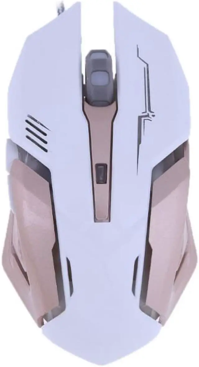 Alt view image 3 of 6 - Professional USB Wired Mechanical Optical Silent Macro Definition Function E-Sports 2500DPI 6 Buttons Optical Gamer Gaming Mouse