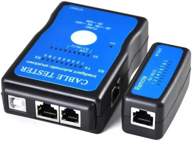 Main image of Portable Multi-Modular Ethernet Network LAN RJ-45 Cat5 RJ11 RJ12 USB BNC LAN Network Phone Cable Tester Mete Outside Remote