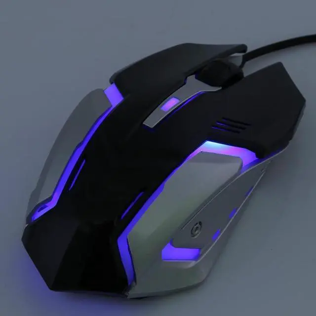 Alt view image 6 of 6 - New Wired Gaming Mouse 4 Buttons Optical Professional Mouse Gamer E-sports 1600DPI Computer Mice For PC Laptop Desktop Tablet