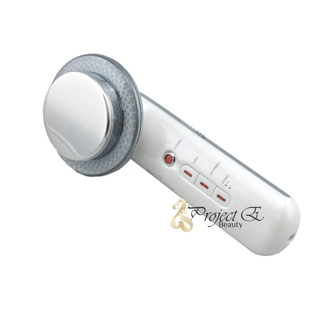 Alt view image 3 of 7 - Infrared Ultrasound Ultrasonic EMS Slimming Toning Pain Massager Beauty Device