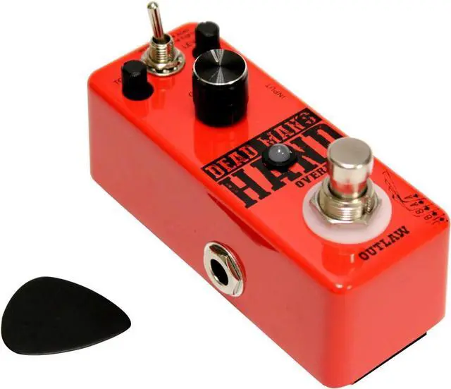 Alt view image 4 of 20 - Outlaw Effects Dead Man's Hand Guitar Overdrive Pedal