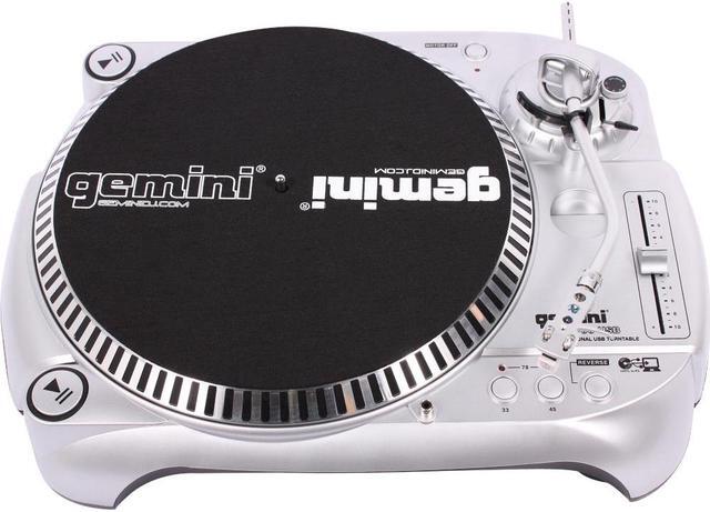 Alt view image 2 of 20 - Gemini TT-1100 USB Belt Drive Turntable Belt Drive DJ Turntable
