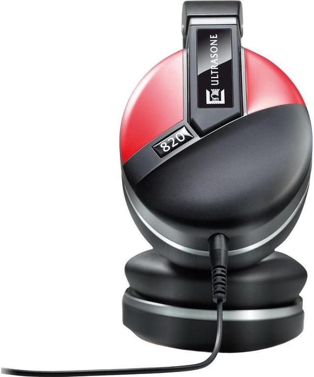 Alt view image 2 of 9 - Ultrasone Performance 820 Closed Back Headphones Red