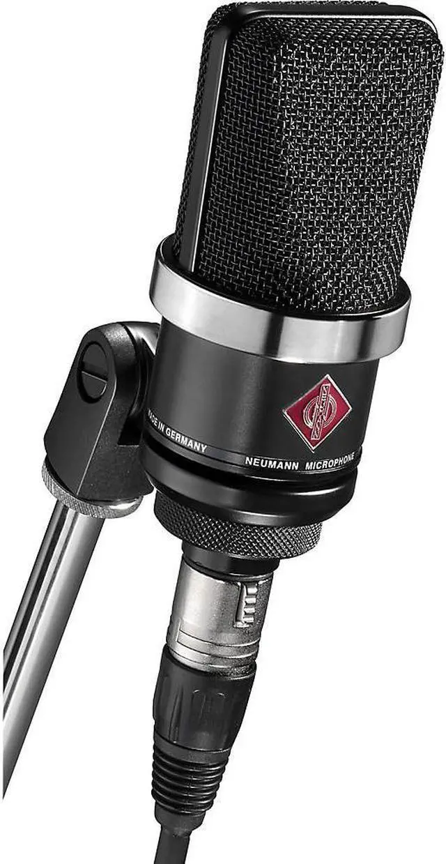 Alt view image 6 of 16 - Neumann TLM 102 Transformerless Cardioid Condenser Mic w/Mount (Black)